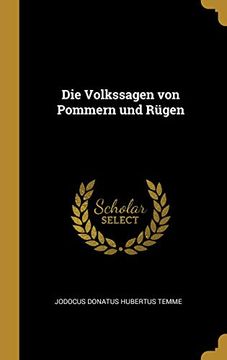 portada Die Volkssagen Von Pommern Und Rügen 