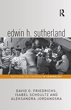 portada Edwin h. Sutherland (Routledge key Thinkers in Criminology) (en Inglés)