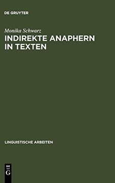 portada Indirekte Anaphern in Texten (en Alemán)
