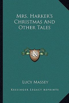 portada mrs. harker's christmas and other tales (en Inglés)