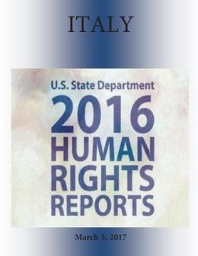 portada ITALY 2016 HUMAN RIGHTS Report (en Inglés)