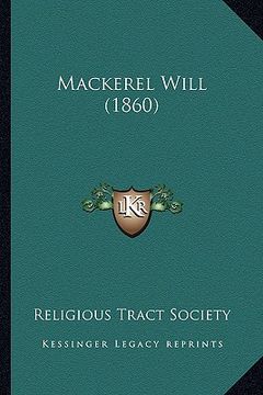 portada mackerel will (1860) (en Inglés)