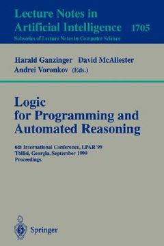 portada logic programming and automated reasoning (en Inglés)