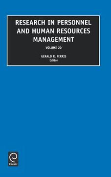 portada research in personnel and human resources management: vol. 20 (en Inglés)