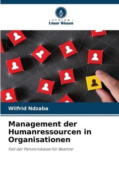 portada Management der Humanressourcen in Organisationen (en Alemán)