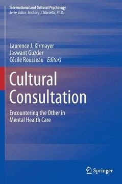 portada Cultural Consultation: Encountering the Other in Mental Health Care (in English)