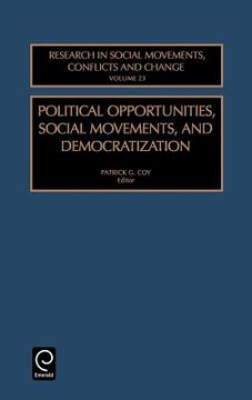 portada political opportunities, social movements and democratization (en Inglés)