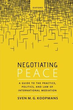 portada Negotiating Peace (en Inglés)
