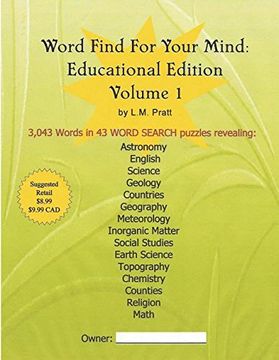 portada Word Find For Your Mind: Educational Edition (Volume)