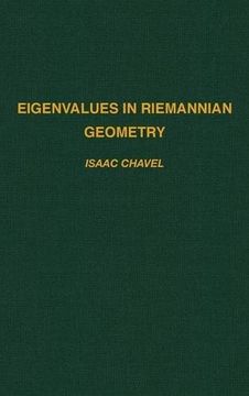 portada Eigenvalues in Riemannian Geometry (Pure and Applied Mathematics) (en Inglés)