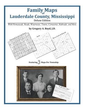 portada Family Maps of Lauderdale County, Mississippi (en Inglés)