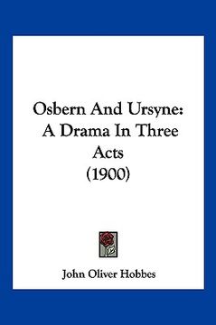 portada osbern and ursyne: a drama in three acts (1900)