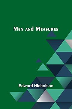 portada Men and Measures (in English)