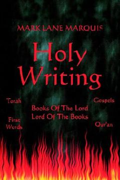 portada holy writing: books of the lord, lord of the books (en Inglés)