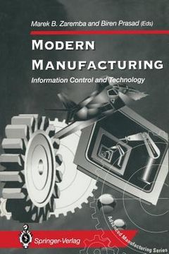 portada Modern Manufacturing: Information Control and Technology (en Inglés)