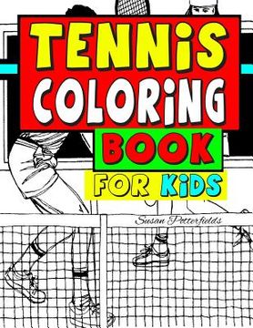 portada Tennis Coloring Book For Kids (in English)
