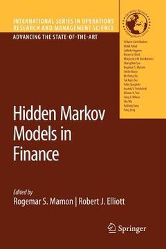 portada hidden markov models in finance (en Inglés)