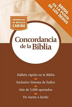 portada Concordancia de la Biblia: Serie Referencias de Bolsillo