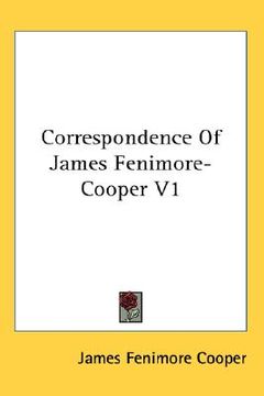 portada correspondence of james fenimore-cooper v1 (en Inglés)