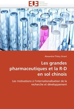 portada Les Grandes Pharmaceutiques Et La R-D En Sol Chinois