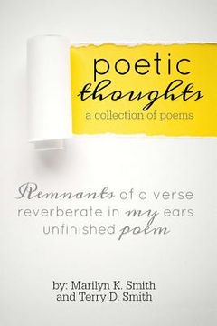 portada Poetic Thoughts: A Collection of Poems (en Inglés)