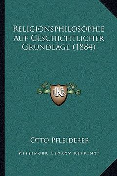 portada religionsphilosophie auf geschichtlicher grundlage (1884)