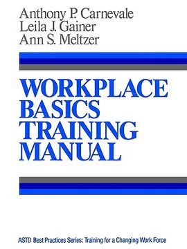 portada workplace basics, training manual: the essential skills employers want (in English)