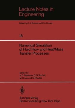 portada numerical simulation of fluid flow and heat/mass transfer processes (en Inglés)