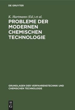 portada Probleme der Modernen Chemischen Technologie: Problemy Sovremennoj Chimi Eskoj Technologii (en Alemán)