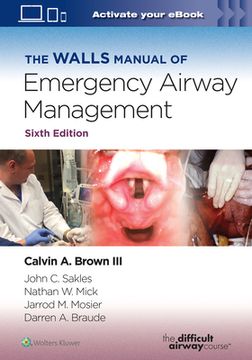portada The Walls Manual of Emergency Airway Management (in English)