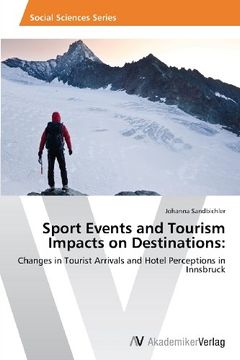 portada Sport Events and Tourism Impacts on Destinations