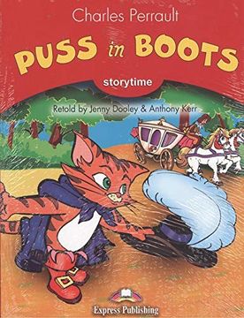 portada Puss in Boots_Book & Multirom - Storytime 2 (en Inglés)