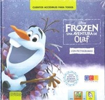 portada Frozen una Aventura de Olaf con Pictogramas