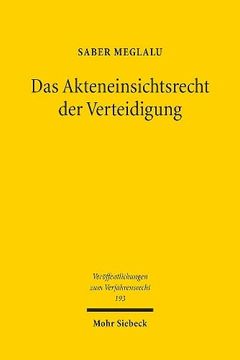 portada Das Akteneinsichtsrecht Der Verteidigung: Eine Analyse Unter Besonderer Berucksichtigung Der Einfuhrung Der Elektronischen Akte Im Strafverfahren Und (in German)