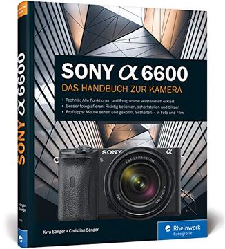 Comprar Sony A6600: Das Handbuch zur Kamera De Sänger, Kyra, Sänger,  Christian - Buscalibre