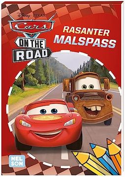 portada Disney Cars on the Road: Rasanter Malspaß (en Alemán)