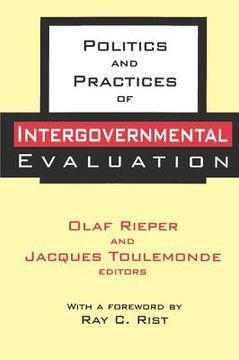 portada Politics and Practices of Intergovernmental Evaluation (en Inglés)