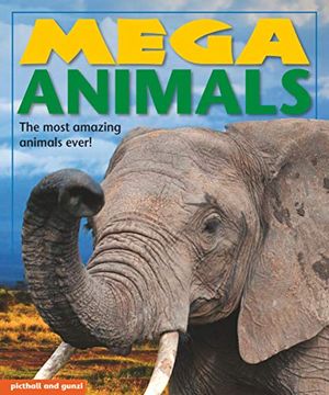 portada Mega Animals (Mega Books) (en Inglés)