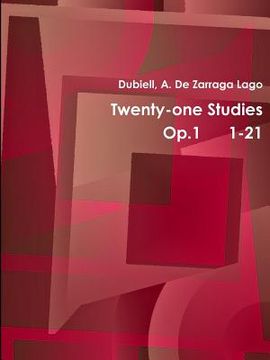 portada Twentyone Studies Op.1 1-21 (en Inglés)