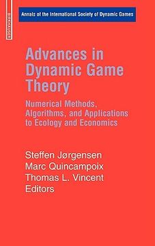 portada advances in dynamic game theory: numerical methods, algorithms, and applications to ecology and economics (en Inglés)
