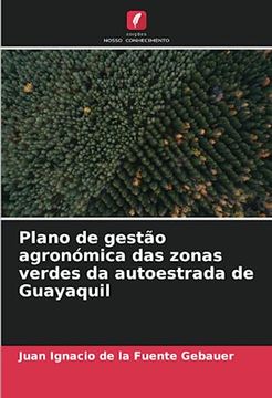portada Plano de Gestão Agronómica das Zonas Verdes da Autoestrada de Guayaquil