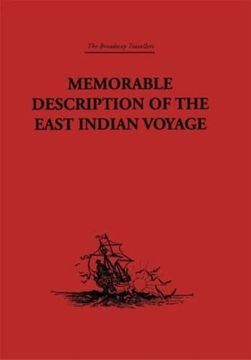 portada Memorable Description of the East Indian Voyage: 1618-25 (en Inglés)
