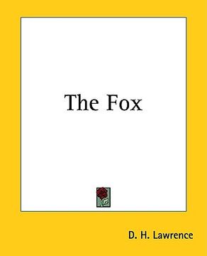 portada the fox (in English)