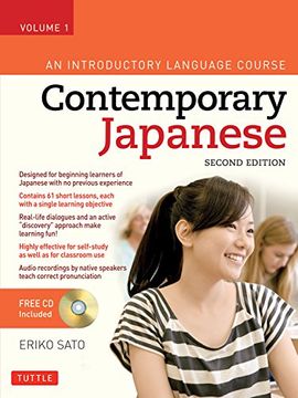 portada Contemporary Japanese Textbook Volume 1: An Introductory Language Course (Audio cd Included) (en Inglés)