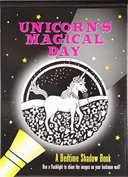portada Unicorn's Magical day Bedtime Shadow Book (en Inglés)