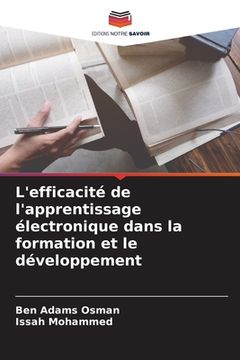portada L'efficacité de l'apprentissage électronique dans la formation et le développement (in French)