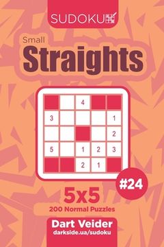 portada Sudoku Small Straights - 200 Normal Puzzles 5x5 (Volume 24) (en Inglés)