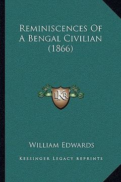 portada reminiscences of a bengal civilian (1866) (in English)