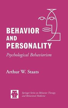 portada behavior and personality: a practitioner's guide to comparative treatments (in English)