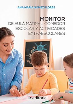 portada Monitor de Aula Matinal, Comedor Escolar y Actividades Extraescolares